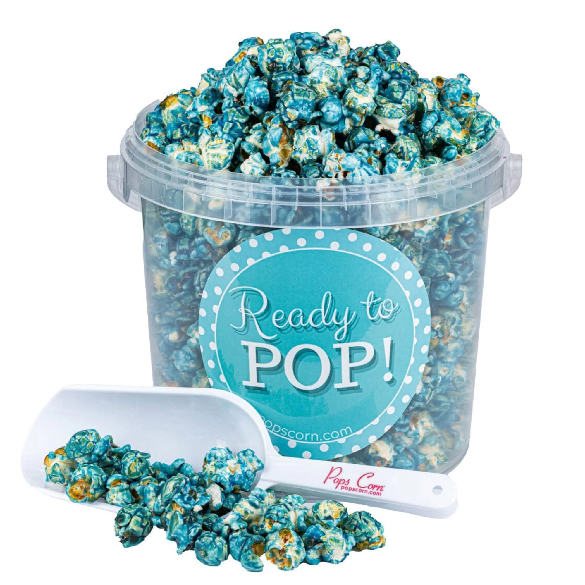 Blue Caramel Popcorn – 1.5 lb (24 oz) Gift Container | Gourmet Caramel Popcorn | Pops Corn® - Image 6