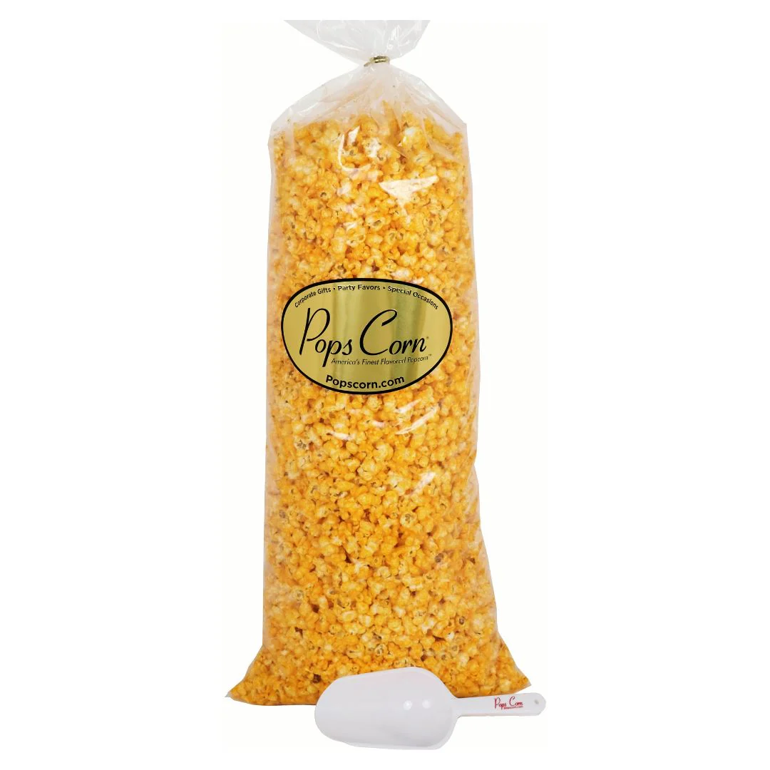 Cheddar Cheese Popcorn – Bulk 3.5 lb (60 oz) Bag | Gourmet Party Popcorn | Pops Corn® - Image 7
