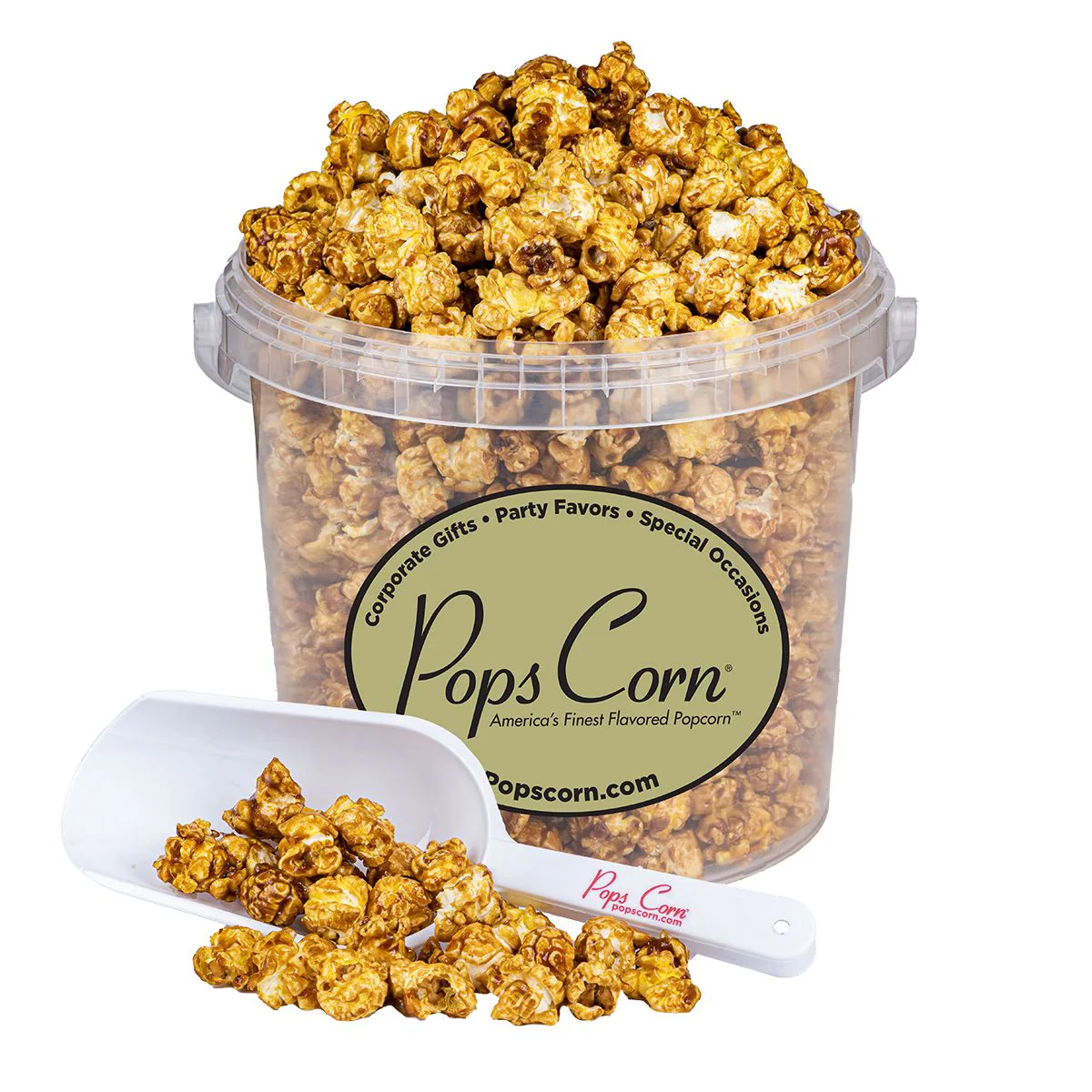 Gourmet Caramel Popcorn – 1.5 lb (24 oz) Container | Handmade Butter Caramel | Pops Corn® - Image 6