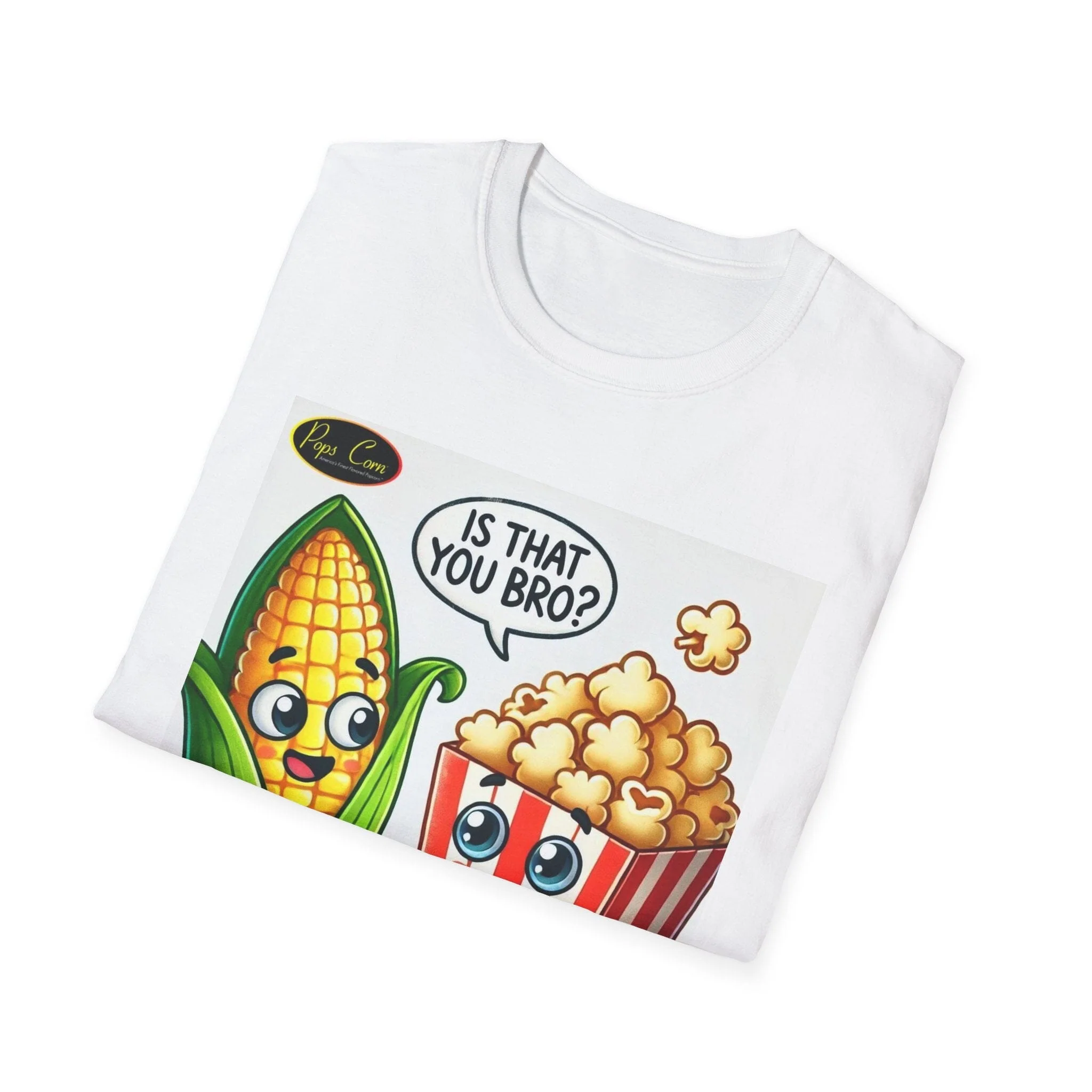 Is That You Bro? Popcorn & Corn Funny T-Shirt - Image 7