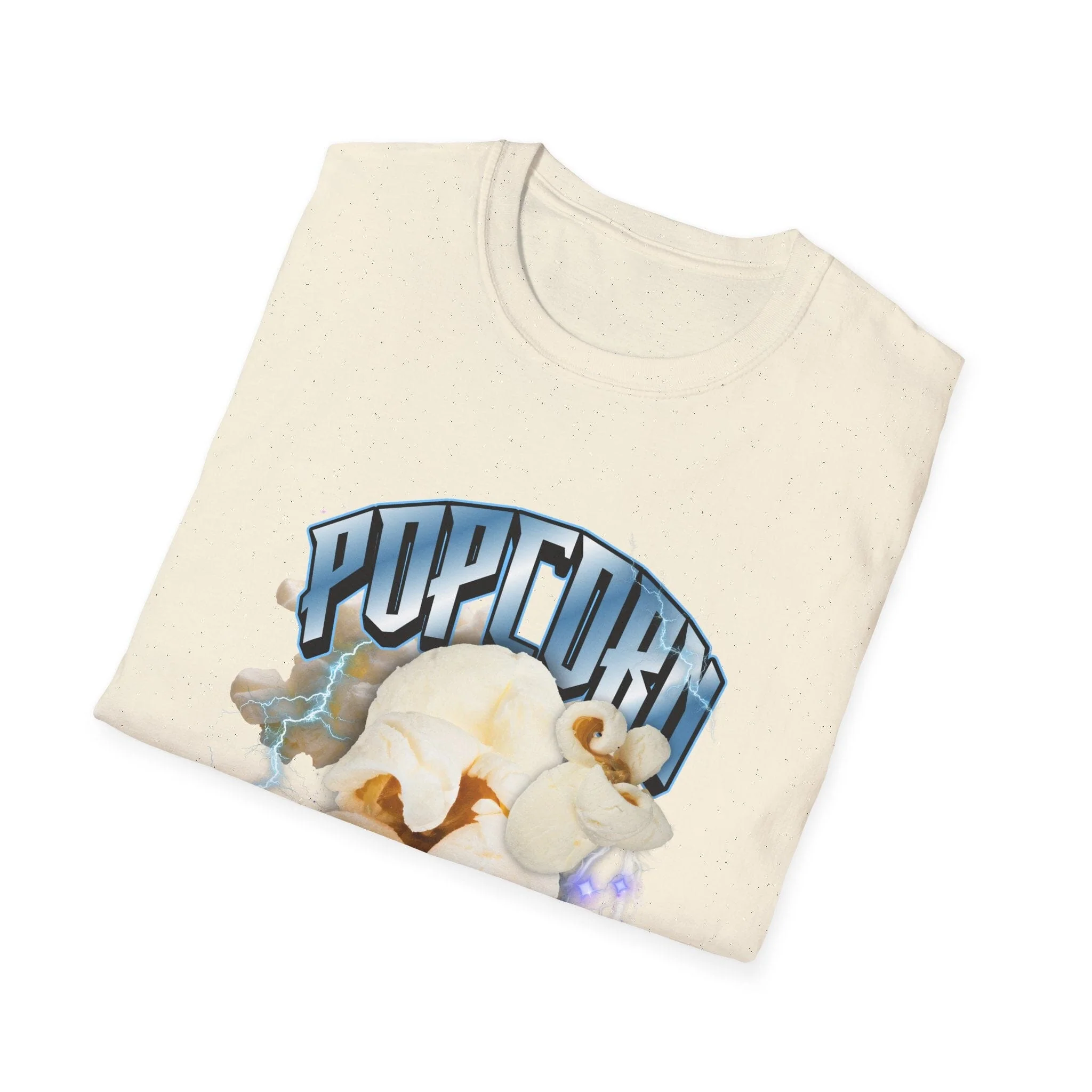 Popcorn Graphic Meme T-Shirt — Retro Movie Snack Tee - Image 16