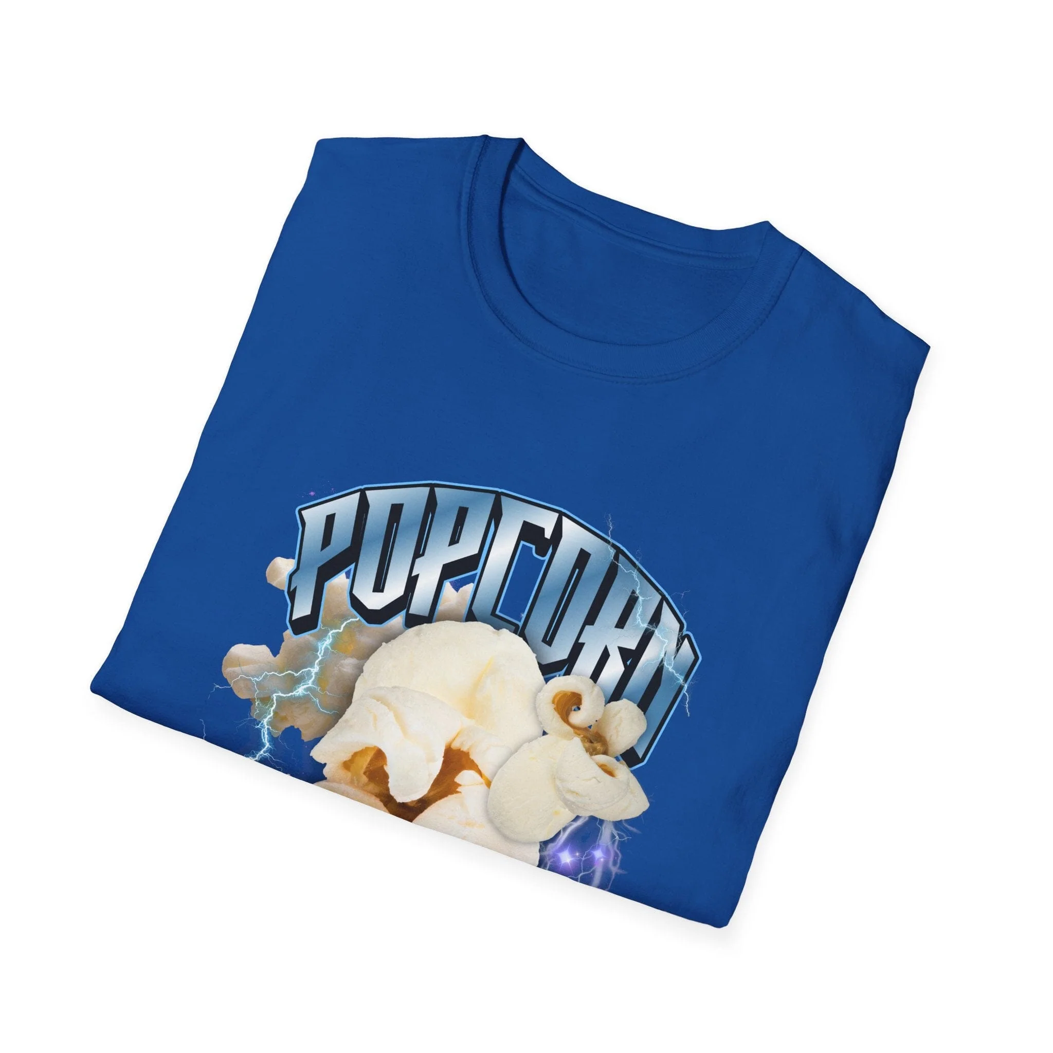 Popcorn Graphic Meme T-Shirt — Retro Movie Snack Tee - Image 25