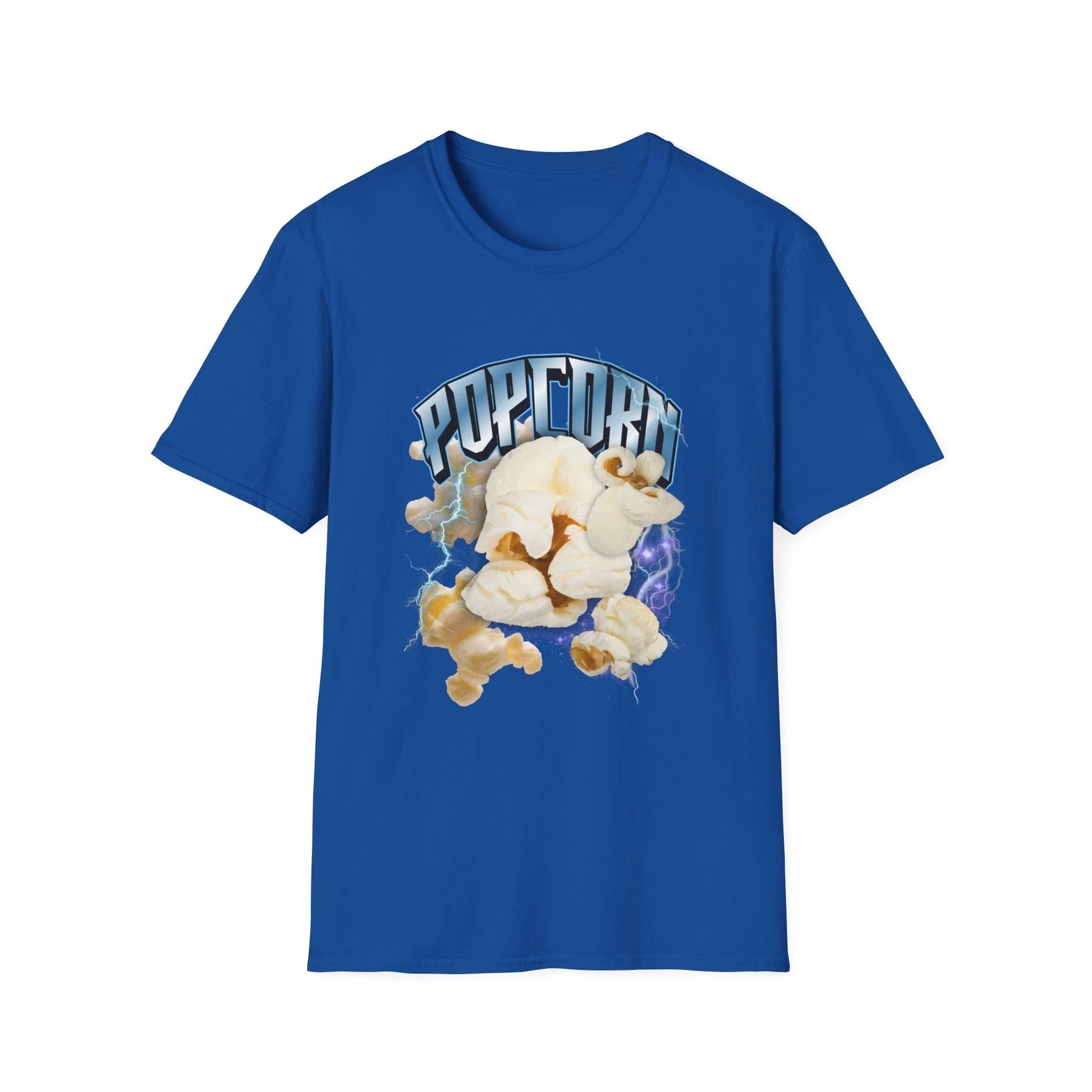 Popcorn Graphic Meme T-Shirt — Retro Movie Snack Tee - Image 6