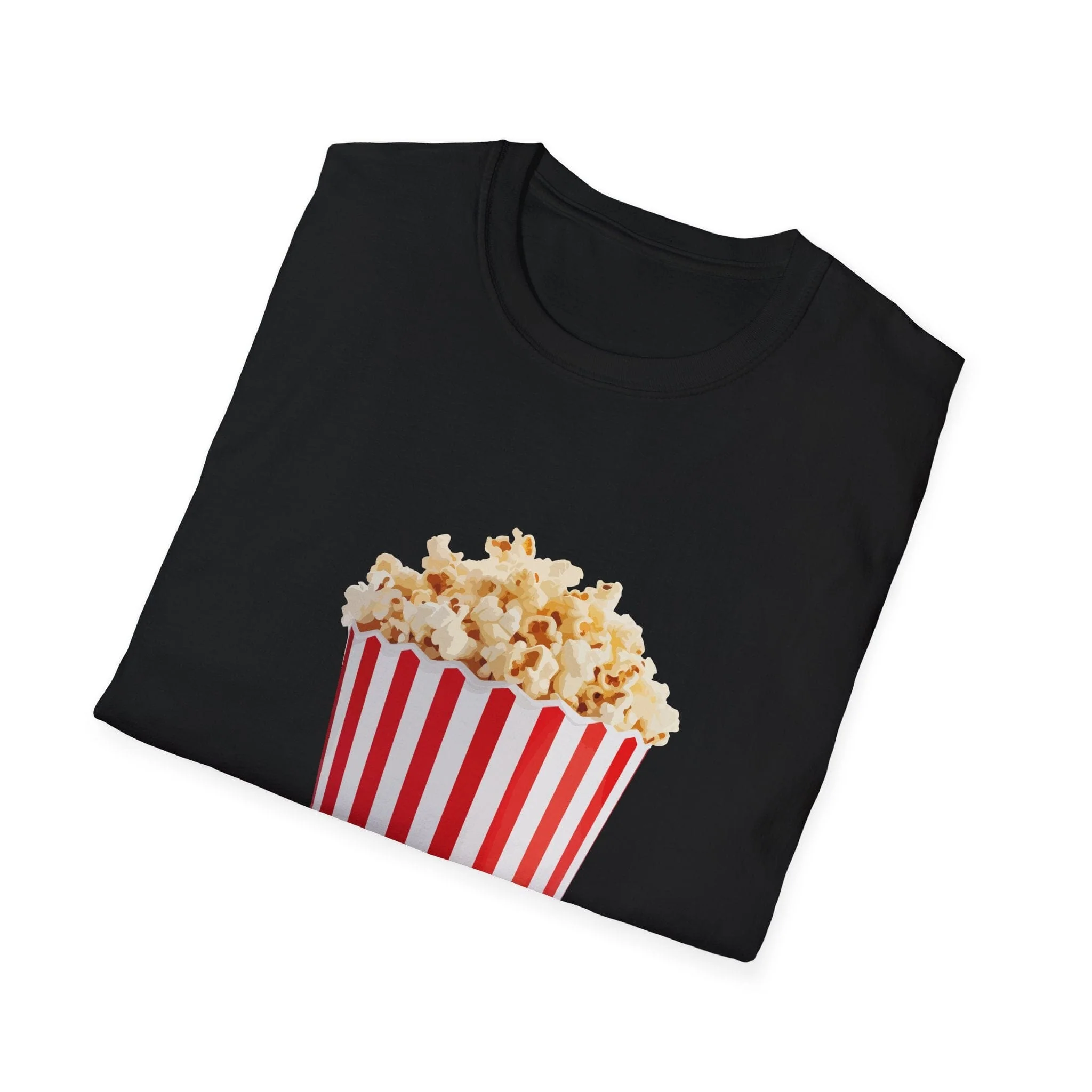 Popcorn Graphic T-Shirt — Movie Night Snack Tee - Image 4