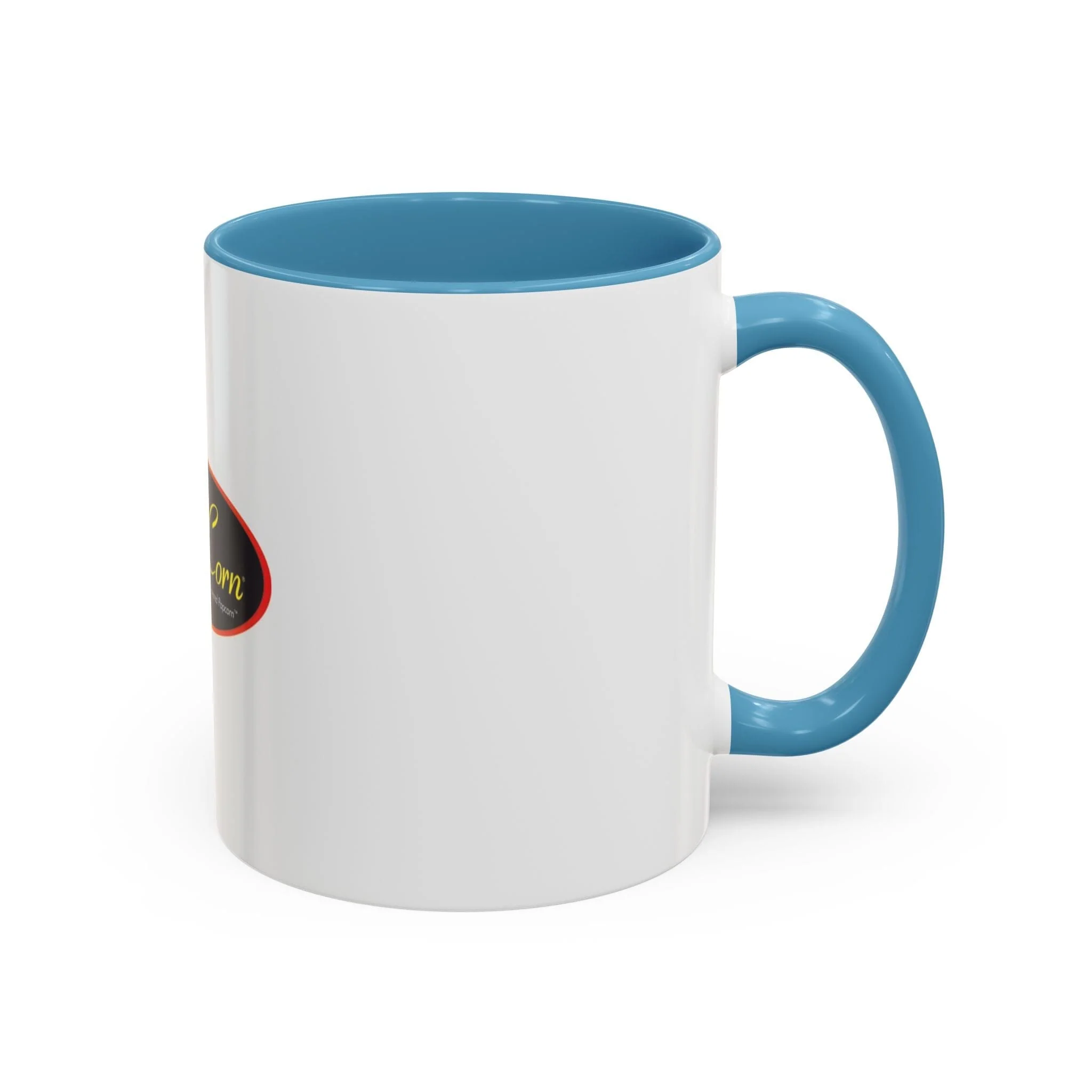 Pops Corn Logo Accent Coffee Mug — Branded Popcorn Shop Ceramic Mug (11/15 oz) - Image 22