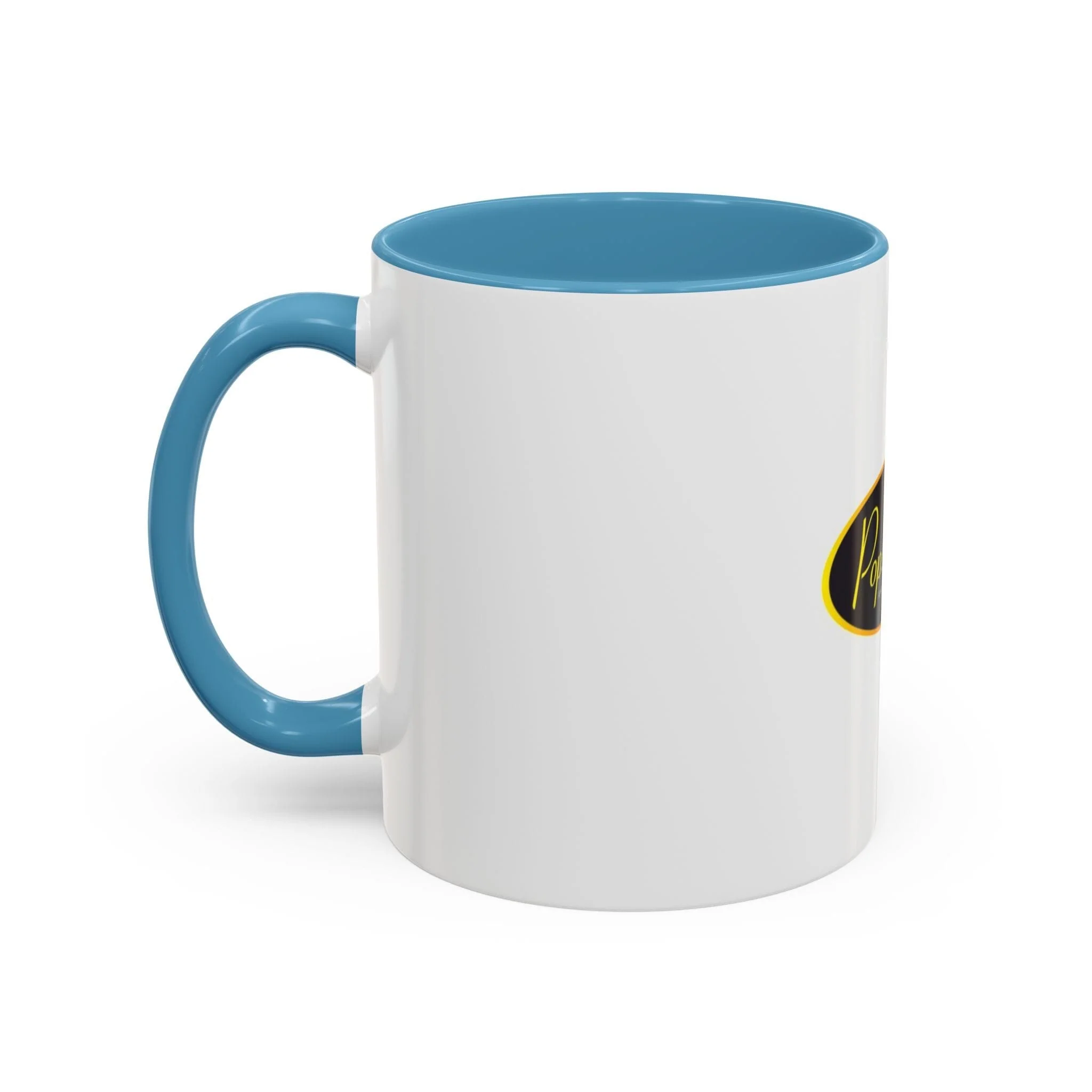 Pops Corn Logo Accent Coffee Mug — Branded Popcorn Shop Ceramic Mug (11/15 oz) - Image 23