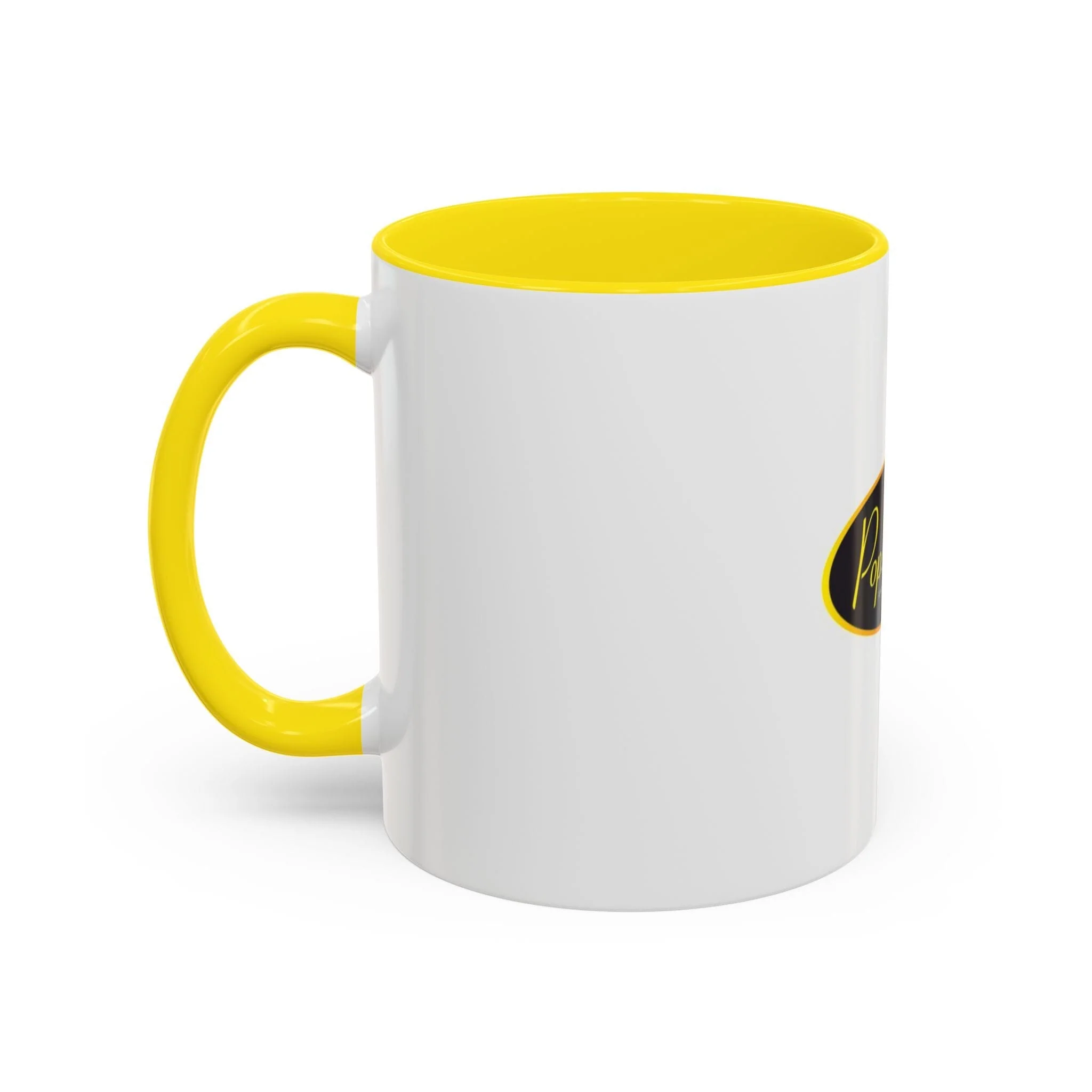 Pops Corn Logo Accent Coffee Mug — Branded Popcorn Shop Ceramic Mug (11/15 oz) - Image 29