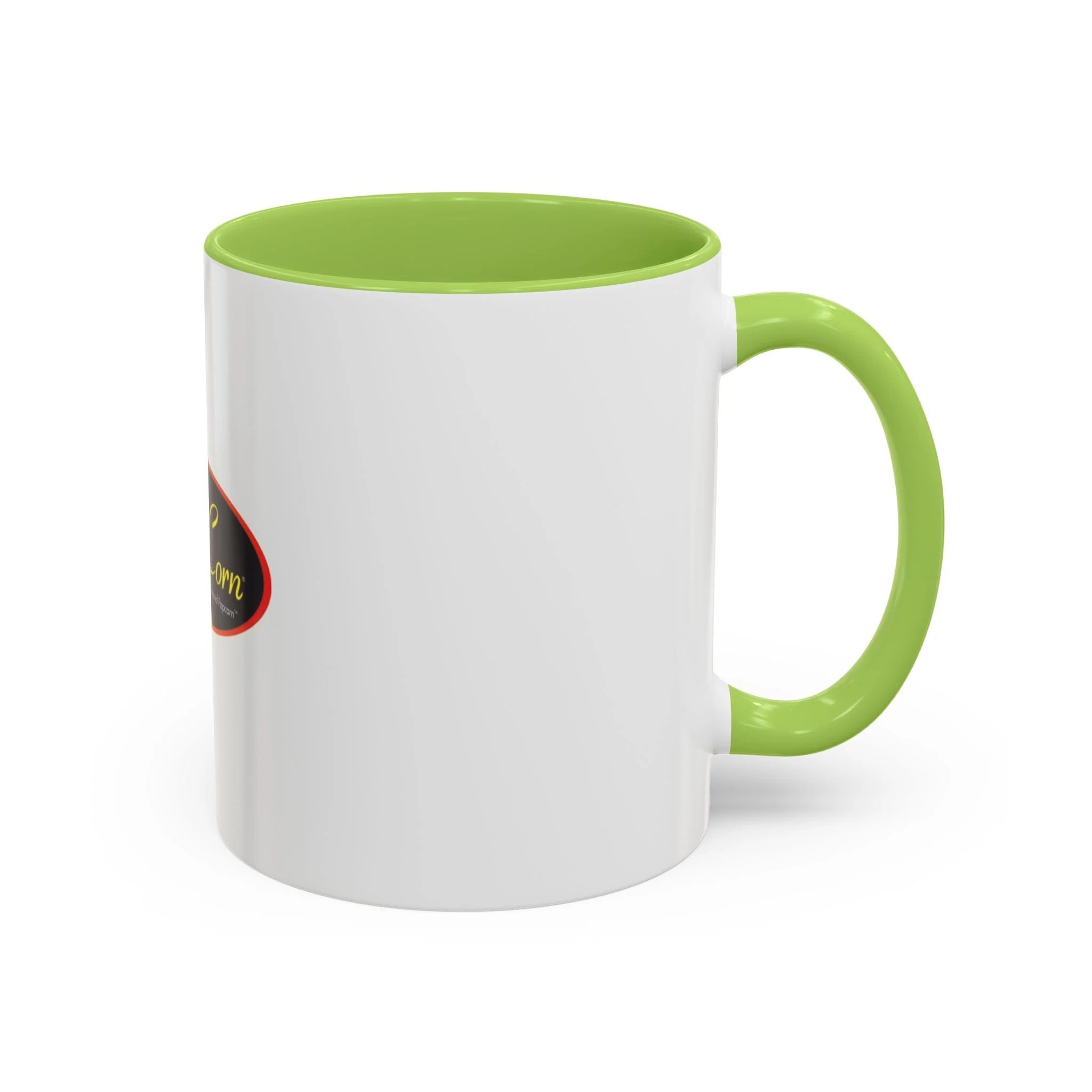 Pops Corn Logo Accent Coffee Mug — Branded Popcorn Shop Ceramic Mug (11/15 oz) - Image 31