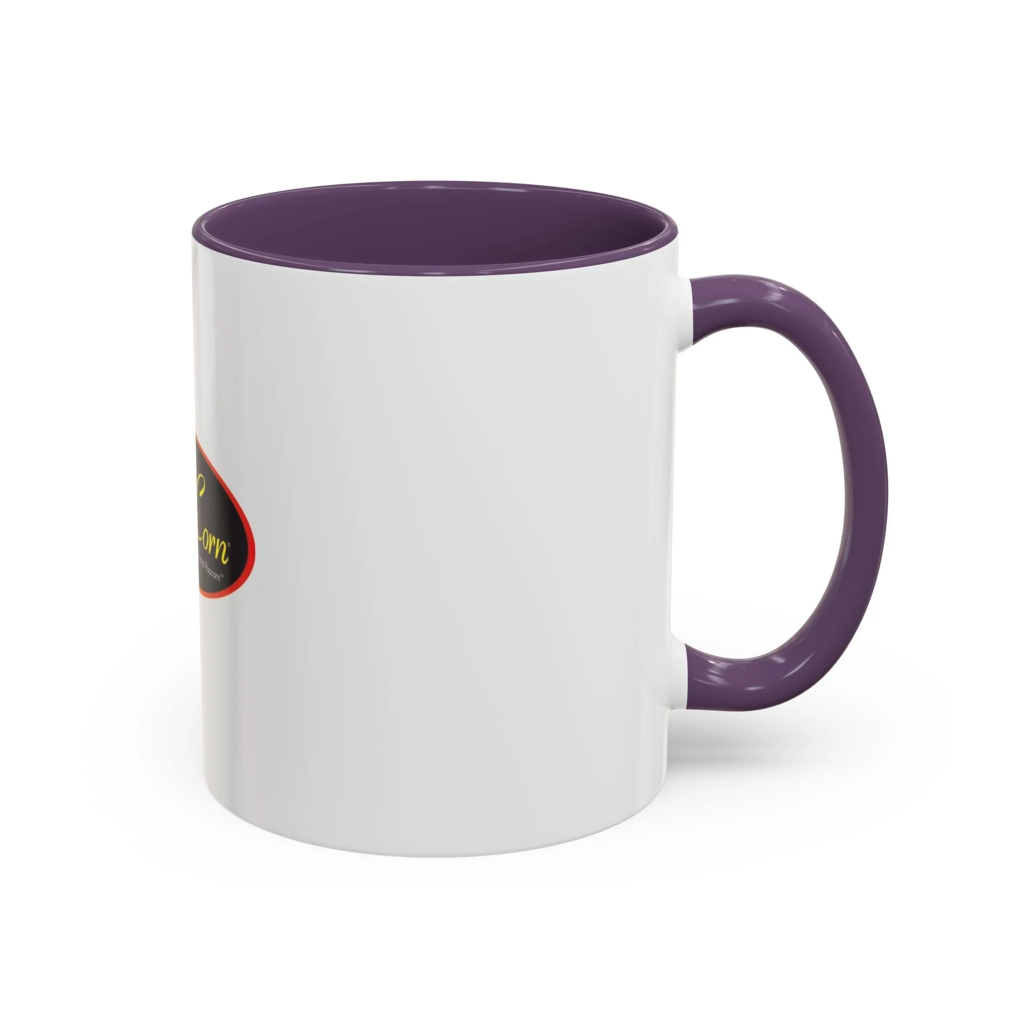 Pops Corn Logo Accent Coffee Mug — Branded Popcorn Shop Ceramic Mug (11/15 oz) - Image 34