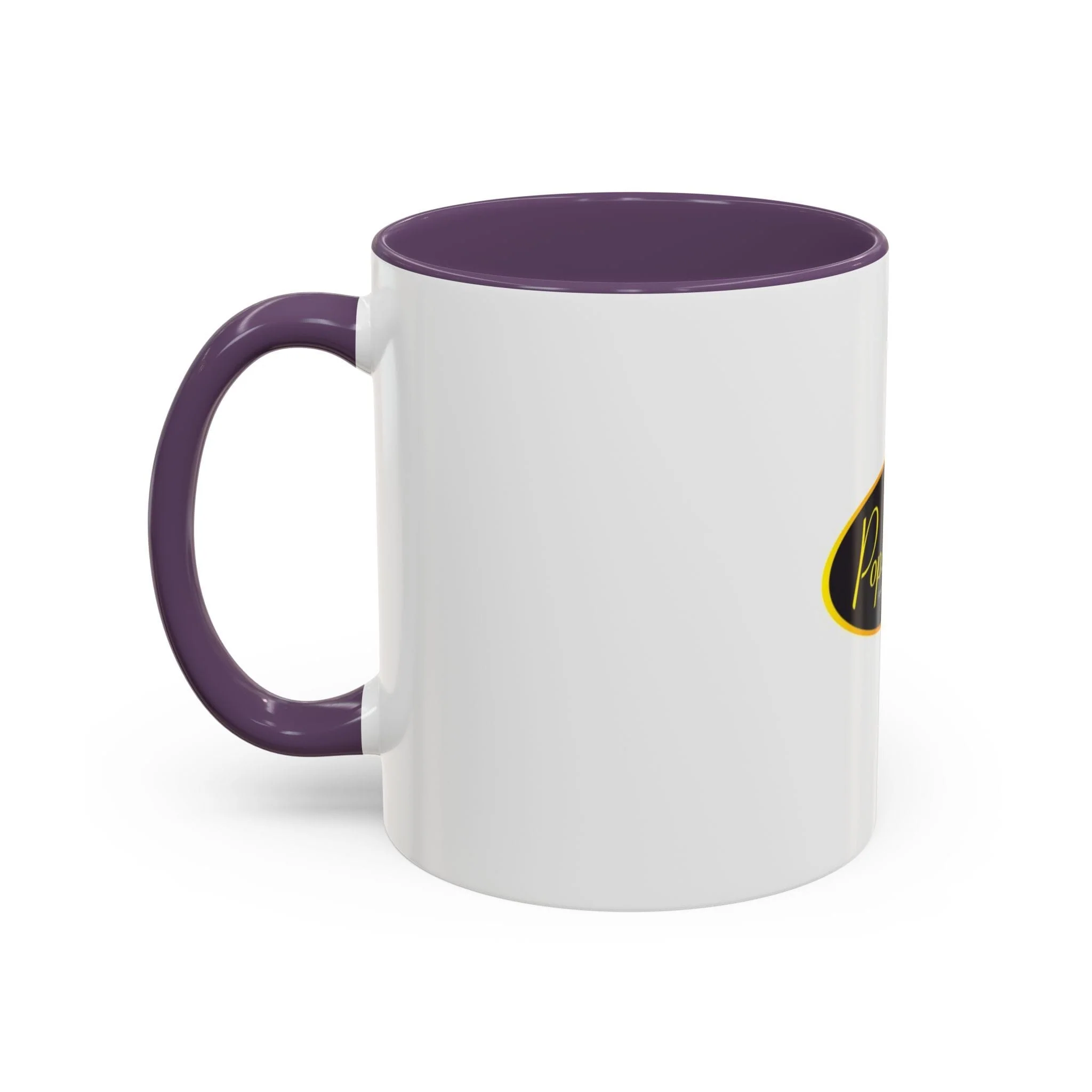 Pops Corn Logo Accent Coffee Mug — Branded Popcorn Shop Ceramic Mug (11/15 oz) - Image 35