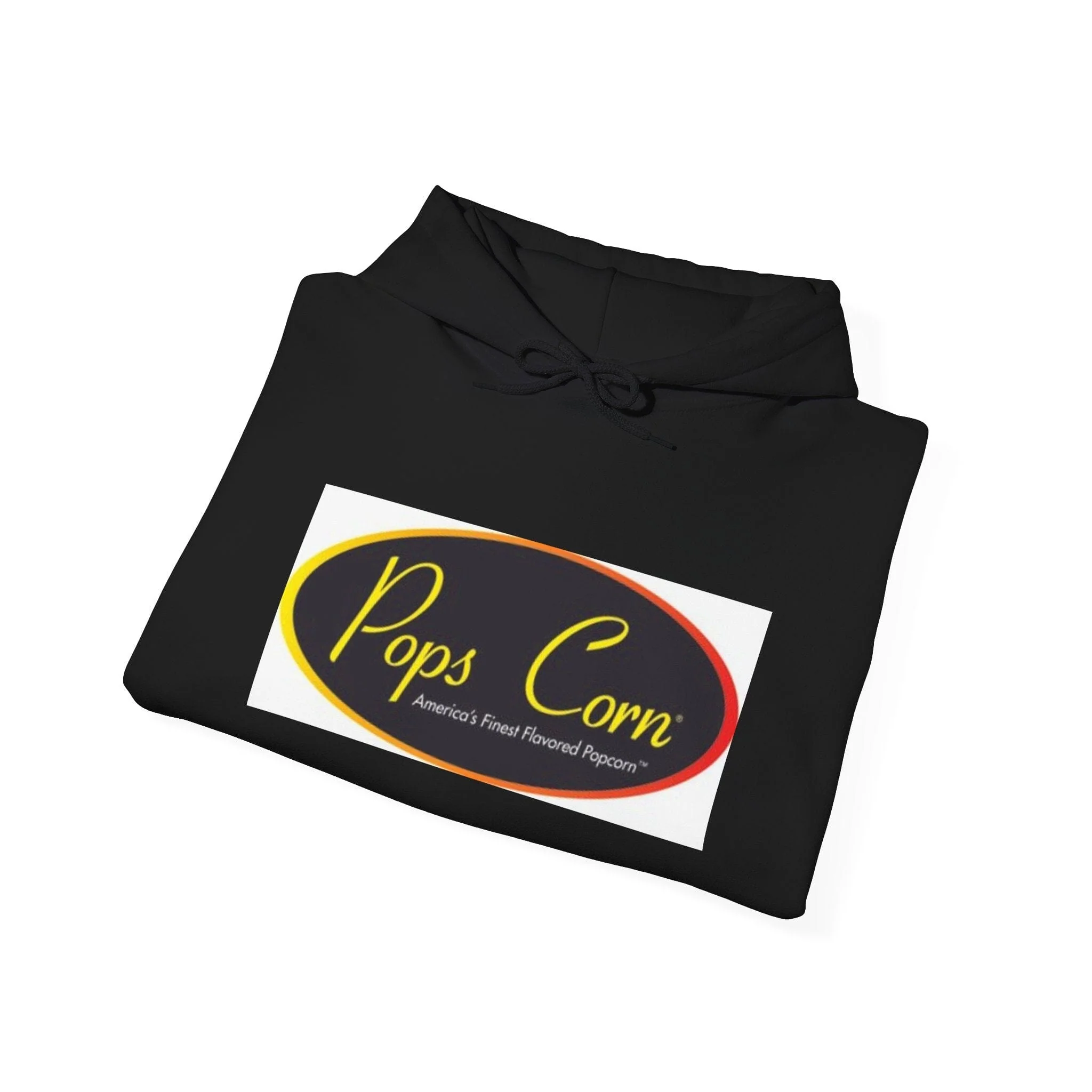 Pops Corn Logo Hoodie — Retro Movie Snack Popcorn Sweatshirt - Image 9